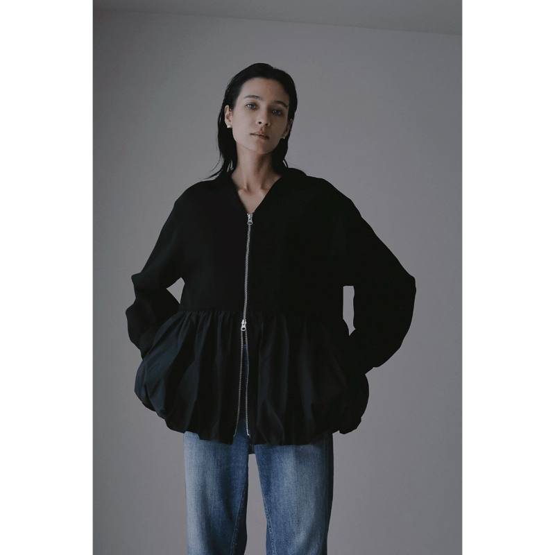 MANOF マノフ “DOUBLE KNIT BALLOON BLOUSON” ダブルニットバ