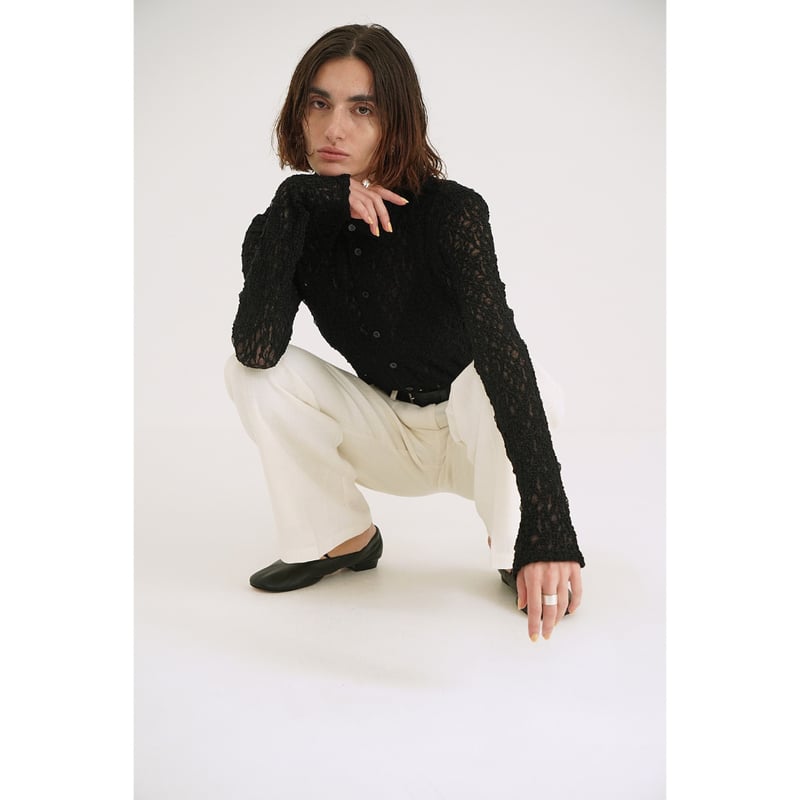 CLANE クラネ “LADY LACE SHIRT” レディーレースシャツ | t / wo CLANE クラネ “LADY LACE SHIRT” レディーレースシャツ | t / wo