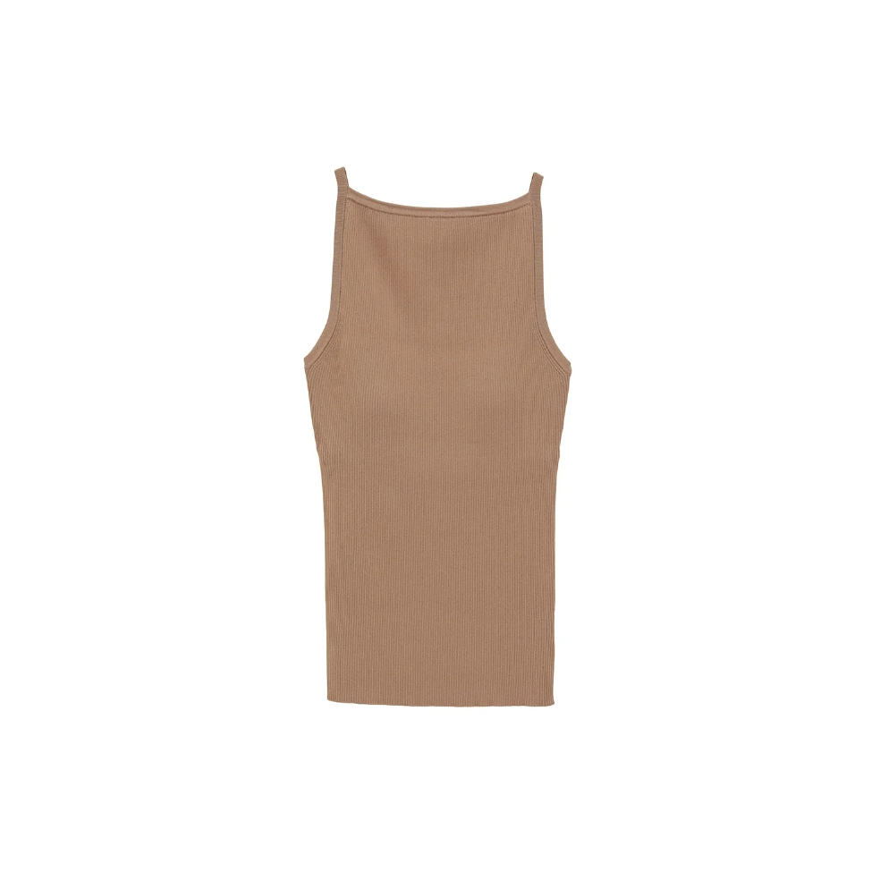 CLANE BOAT NECK BACK OPEN KNIT TOPS ピンク CLANE BOAT NECK BACK OPEN KNIT TOPS ピンク CLANE クラネ