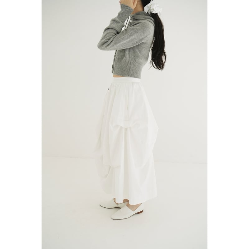 CLANE クラネ “TUCKING VOLUME SKIRT” タッキングボリュームスカート