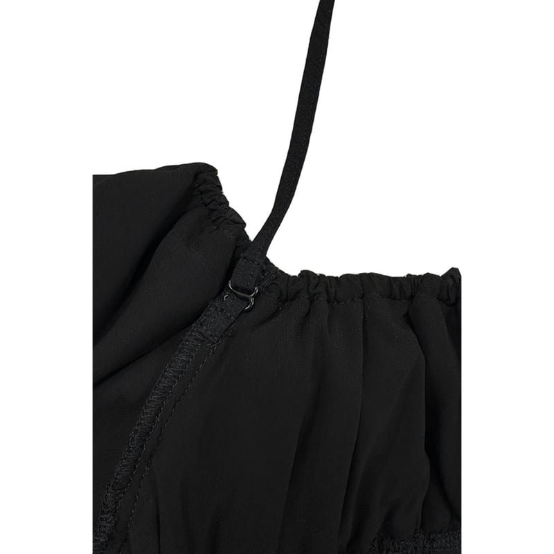 CLANE クラネ “W FACE TOPSTITCHED FRILL TOPS” ダブルフェ