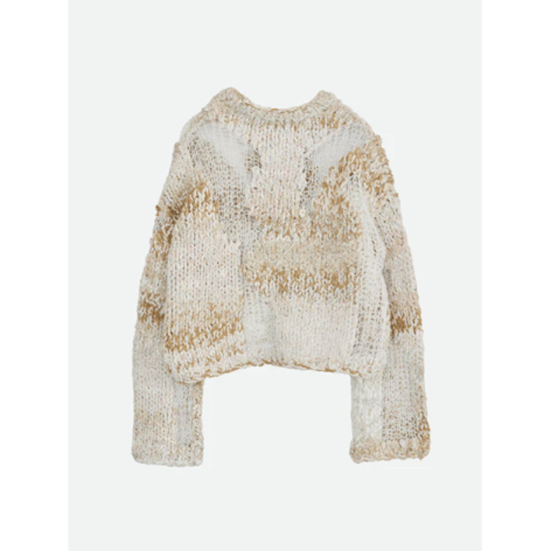 coming soon】NOUNLESS ナウンレス “MIX YARN INTARSIA 