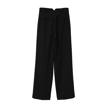 MANOF マノフ “HIGH WAIST TAPERED PANTS” ハイウエストテーパードパンツ