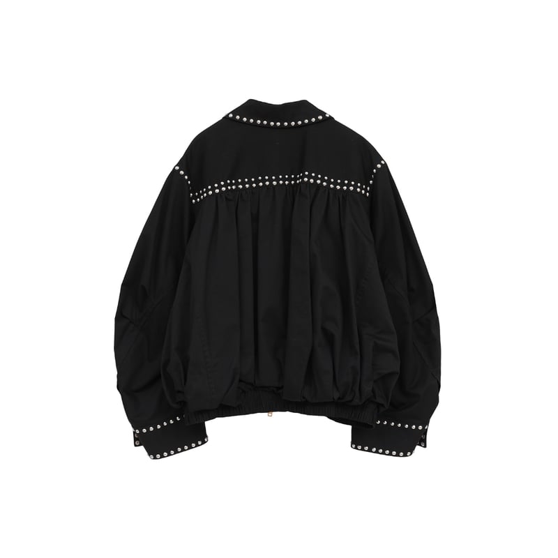 CLANE クラネ “W COLOR STUDDED DRIZZLER JACKET” ダブル
