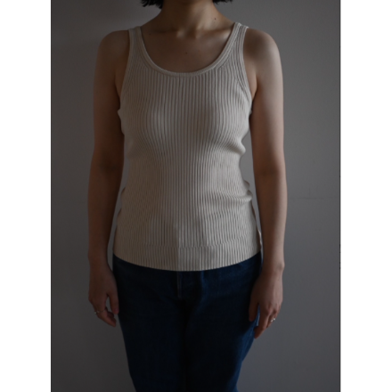 NICENICE MOMENT ナイスナイスモーメント “TANK TOP SHELL” タン