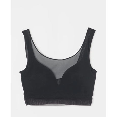 NICENICE MOMENT ナイスナイスモーメント “MESH BRA TANK” メッシュブラタンク