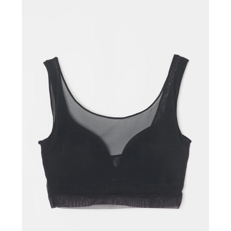 NICENICE MOMENT ナイスナイスモーメント “MESH BRA TANK” メッシ