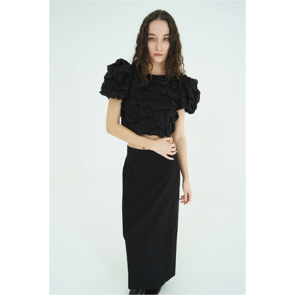CLANE クラネ “W FACE CLOUD PUFF SLEEVE TOPS” ダブルフェ