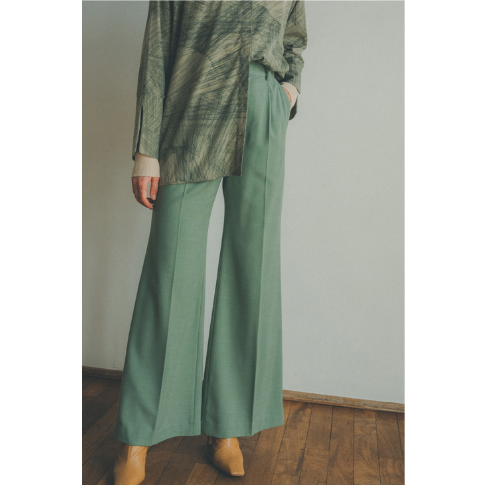 CLANE クラネ “SEMI WIDE TUCK PANTS” セミワイドタックパンツ