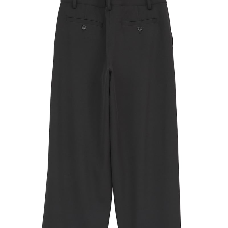 CLANE クラネ “W WAIST WIDE SLACKS” ダブルウエストワイドスラックス