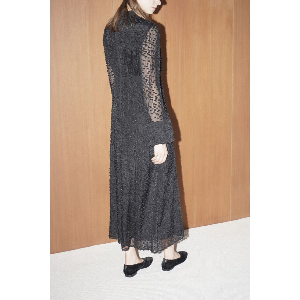 CLANE クラネ “SNOW DOT JACQUARD ONEPIECE” スノードットジャ...