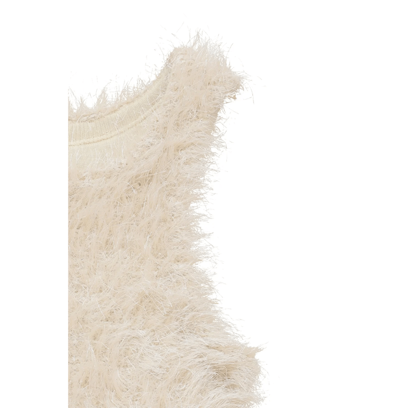 CLANE クラネ “SHAGGY AMERICAN SLEEVE KNIT TOPS” シャ