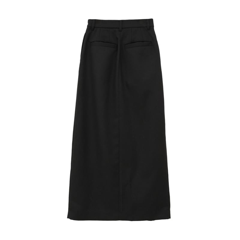 CLANE クラネ “FRONT SLIT TUCK SKIRT” フロントスリット 