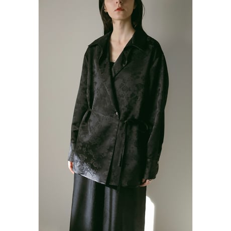 MANOF マノフ “JACQUARD CACHECOEUR SHIRT” ジャガードカシュクールシャツ