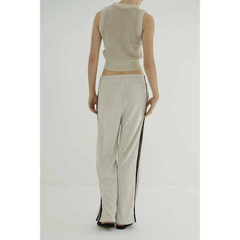 CLANE クラネ “PILE LINE PANTS” パイルラインパンツ | t / wo