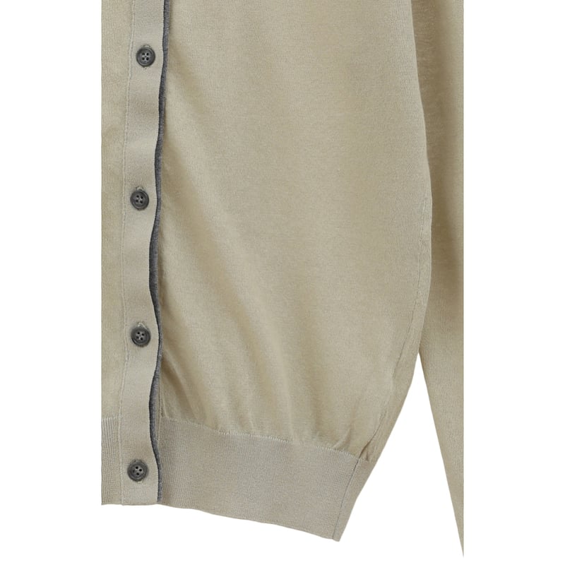 CLANE クラネ “W FACE BICOLOR SHEER CARDIGAN” ダブルフェ CLANE クラネ “W FACE BICOLOR SHEER CARDIGAN” ダブルフェ