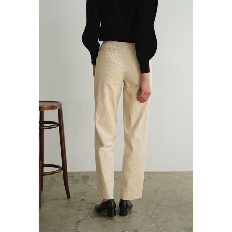 CLANE(クラネ)】FRINGE TAPERED PANTS - クロップドパンツ