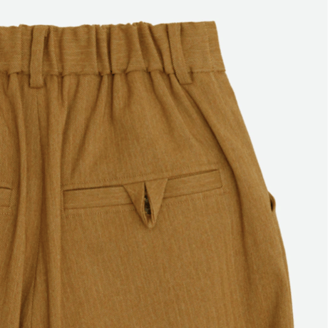 NOUNLESS ナウンレス “RETRO ROUND SLIT PANTS” レトロラウンドスリットパンツ
