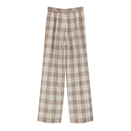 CLANE クラネ “SHEER STRAIGHT PANTS” シアーストレートパンツ