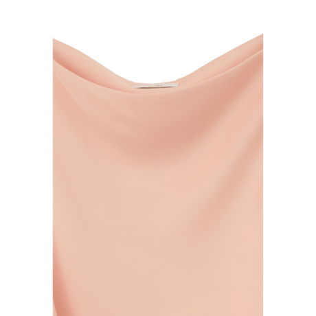 CLANE クラネ “SATIN DRAPE TOPS” サテンドレープトップス