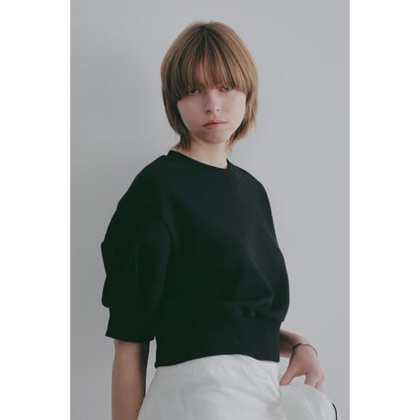 MANOF マノフ “PUFF SLEEVE SWEAT TOPS” パフスリーブスウェットトップス