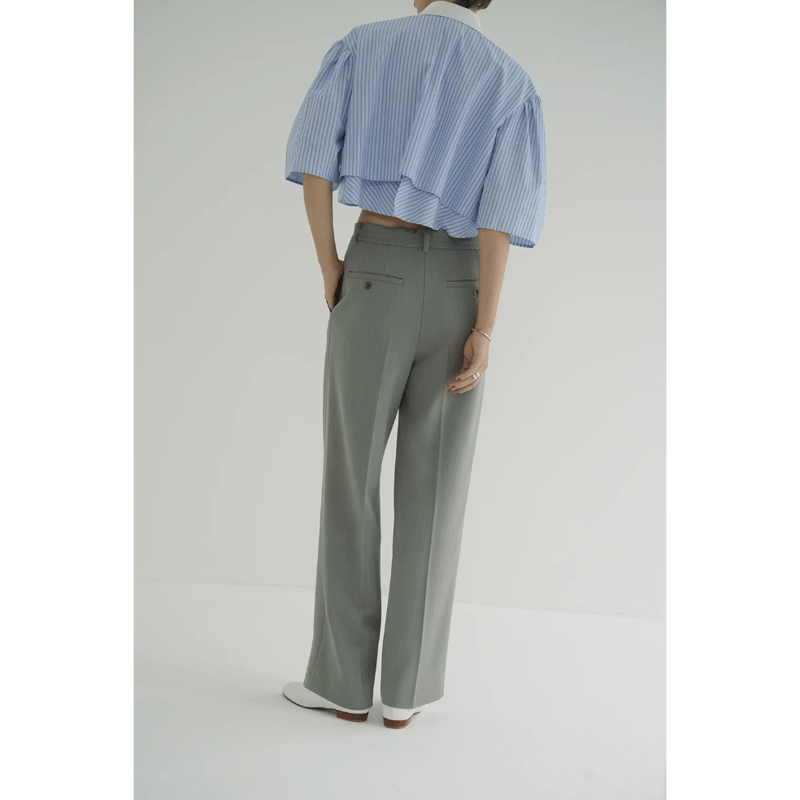 CLANE☆2WAY STRAIGHT TUCK PANTS セール】2WAY STRAIGHT TUCK PANTS（その他パンツ）｜CLANE