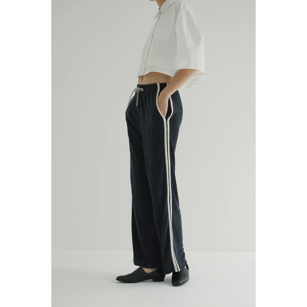 CLANE クラネ “PILE LINE PANTS” パイルラインパンツ | t / wo