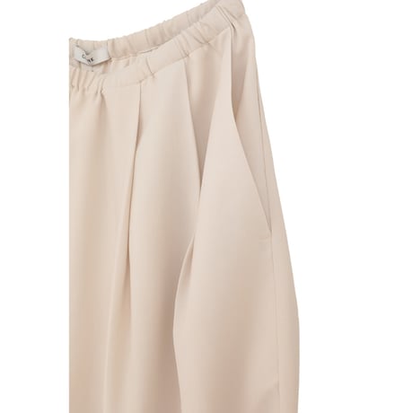 CLANE クラネ “DRAWSTRING LOOSE TUCK PANTS” ドローストリングルーズタックパンツ