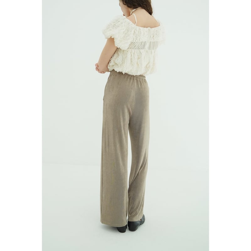 CLANE クラネ “BRIGHT JERSEY PANTS” ブライトジャージーパンツ |