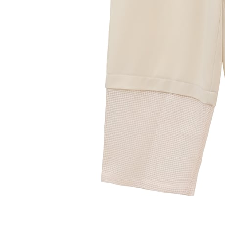 MANOF マノフ “SHEER HEM PANTS” シアーヘムパンツ