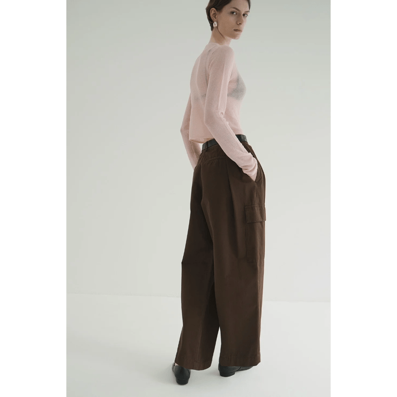 CLANE クラネ　WIDE TUCK WORK PANTS サイズ1 CLANE クラネ “WIDE TUCK WORK PANTS” ワイドタックワークパンツ