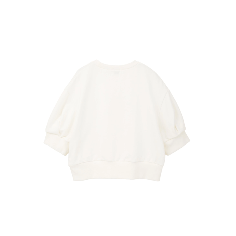 MANOF マノフ “PUFF SLEEVE SWEAT TOPS” パフスリーブスウェットト