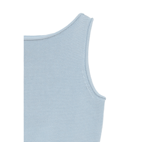 CLANE クラネ “BOAT NECK SHORT KNIT TANK TOPS” ボートネックショートニットタンクトップス