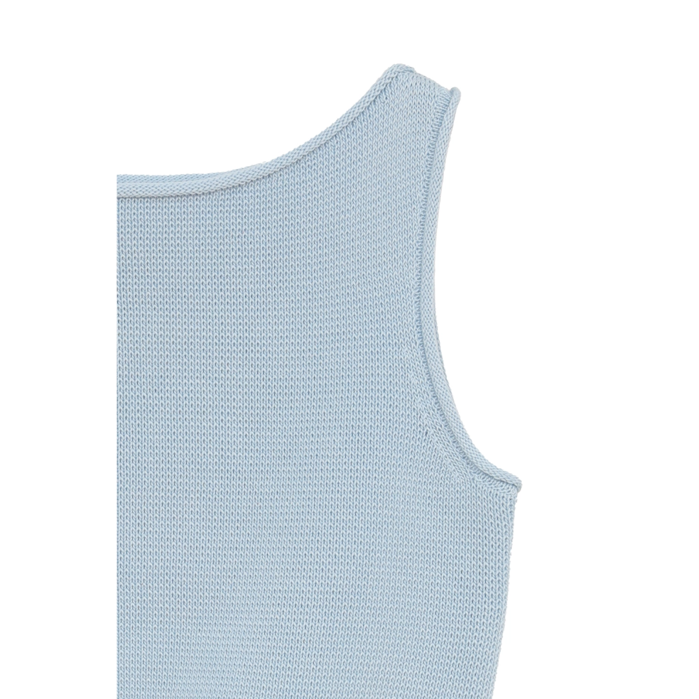 CLANE クラネ BOAT NECK RIB KNIT TANK TOP CLANE クラネ “BOAT NECK SHORT KNIT TANK TOPS” ボートネ