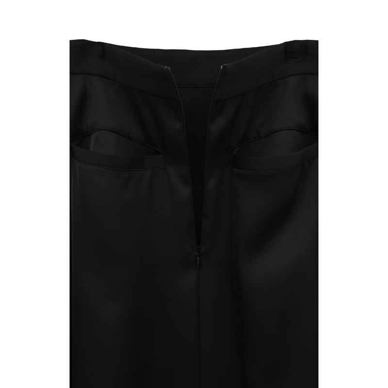 CLANE SATIN BALLOON SKIRT ブラック クラネ CLANE SATIN BALLOON SKIRT （BLACK） - ファッション