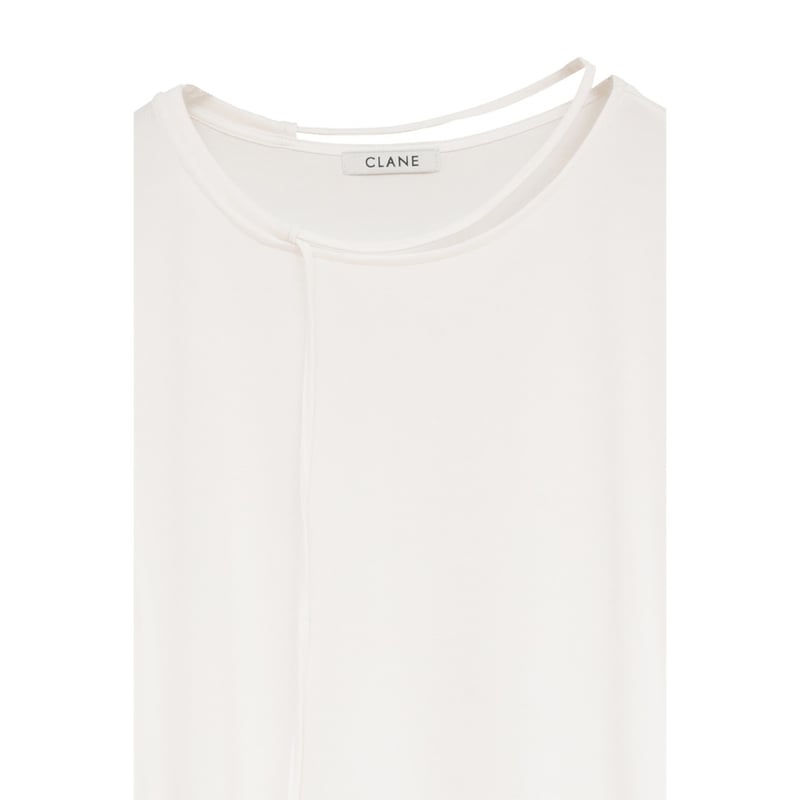 CLANE クラネ “DROOP THIN CODE SOFT TOPS” ドロップシンコード