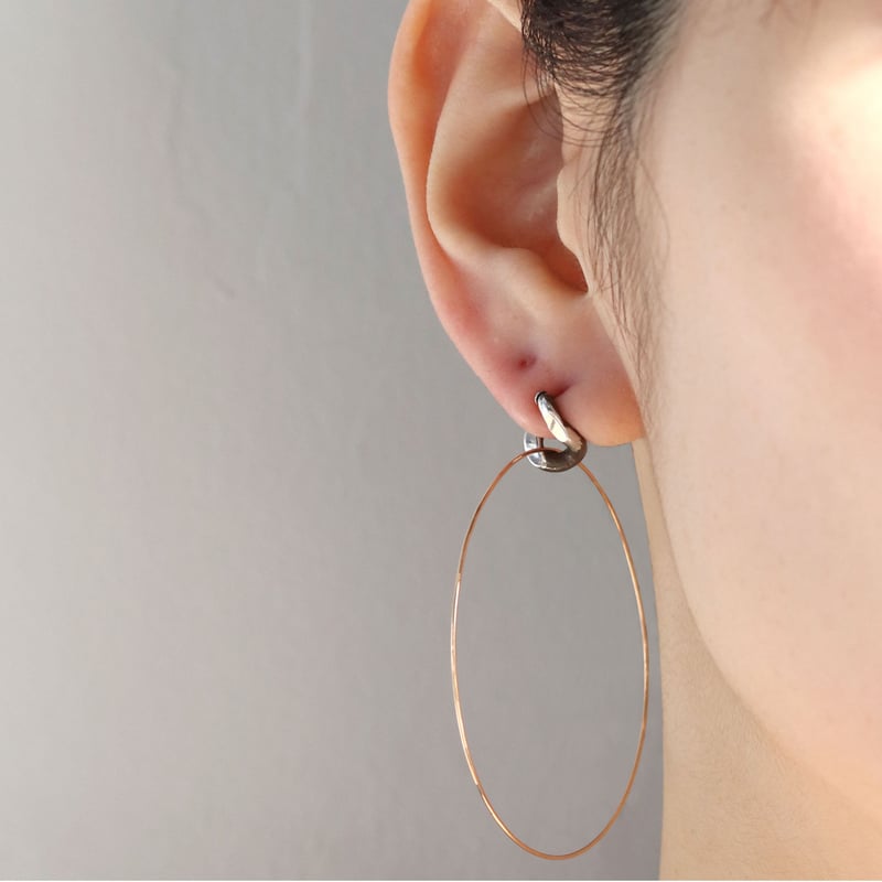 CAFCA 【片耳用】 コネクトピアス - CONNECT EARING CAFCA カフカ “CONNECT EARRING” コネクトイヤリング | t / wo