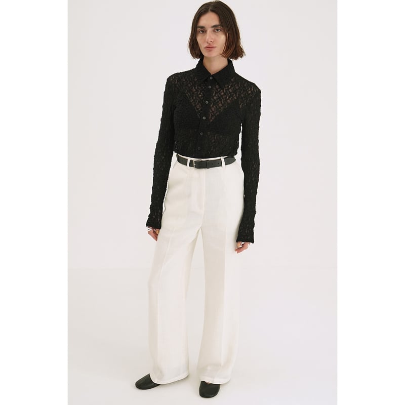 CLANE クラネ “LADY LACE SHIRT” レディーレースシャツ | t / wo CLANE クラネ “LADY LACE SHIRT” レディーレースシャツ | t / wo