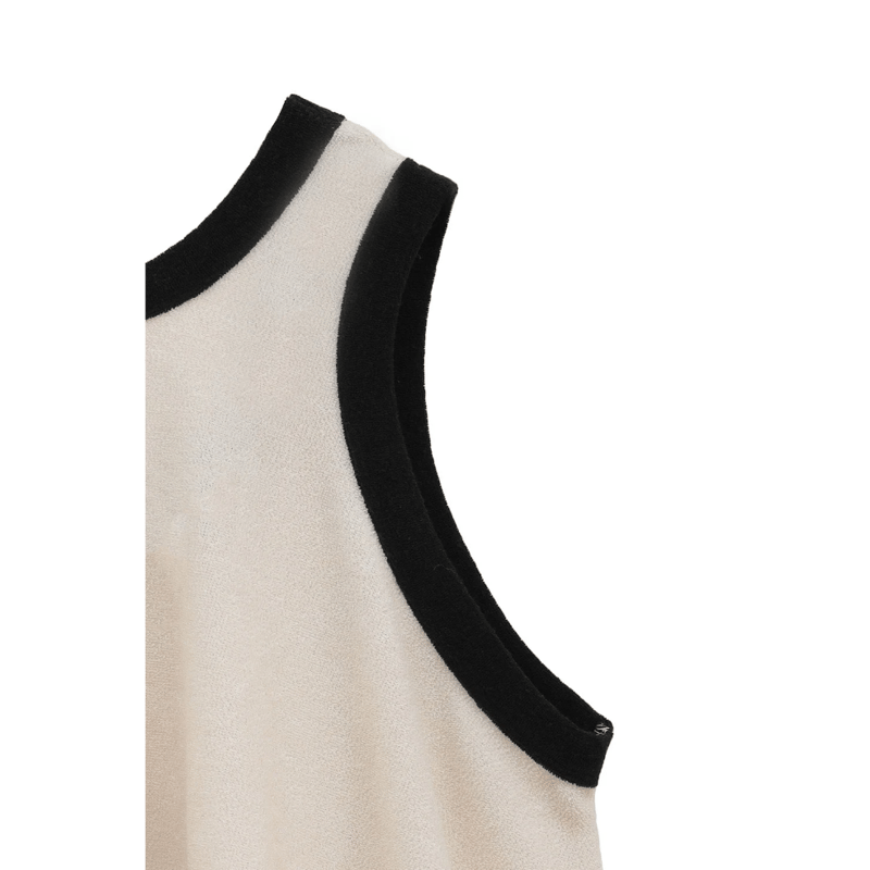 CLANE クラネ “PILE FLARE TANK TOPS” パイルフレアタンク