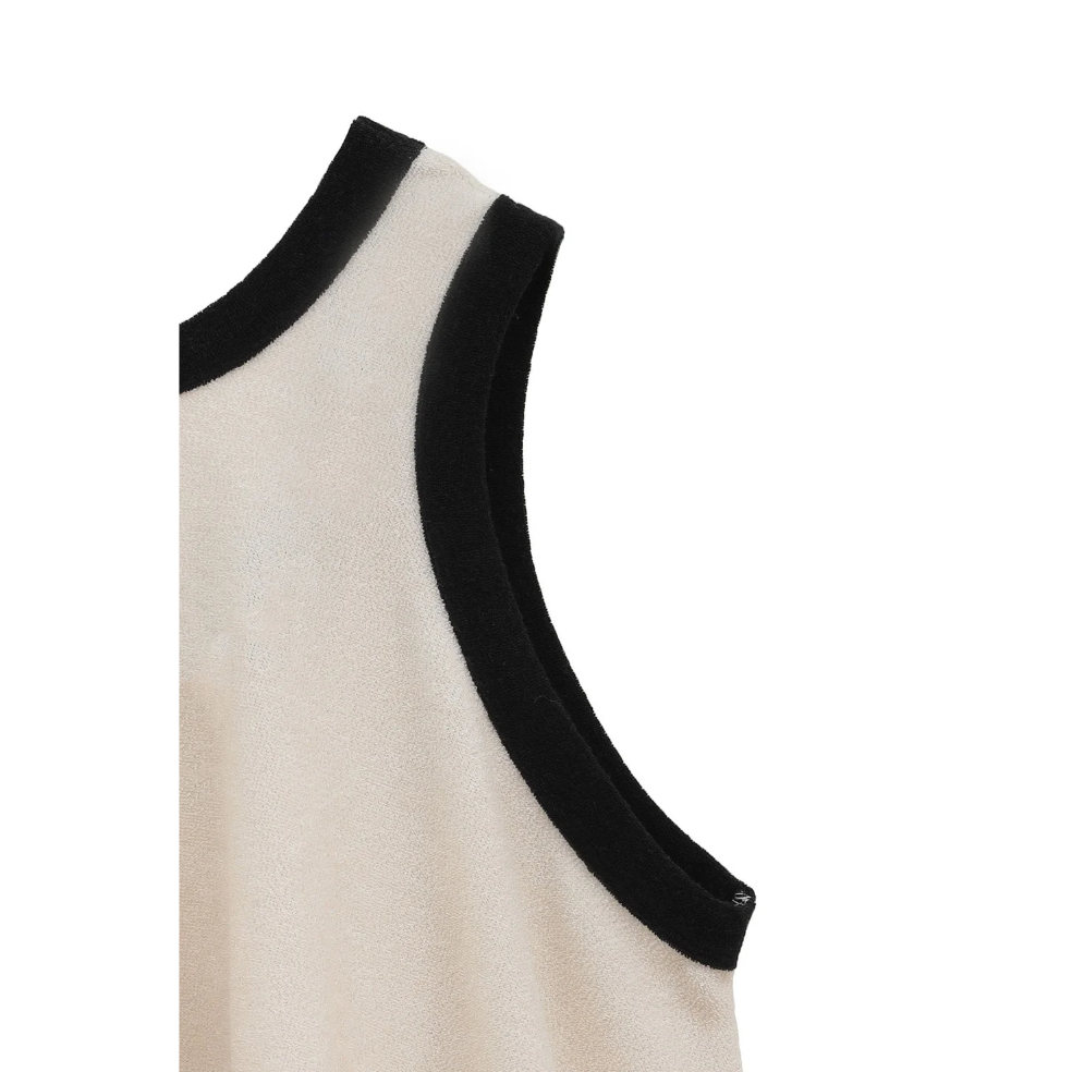 CLANE クラネ “PILE FLARE TANK TOPS” パイルフレアタンクトップス