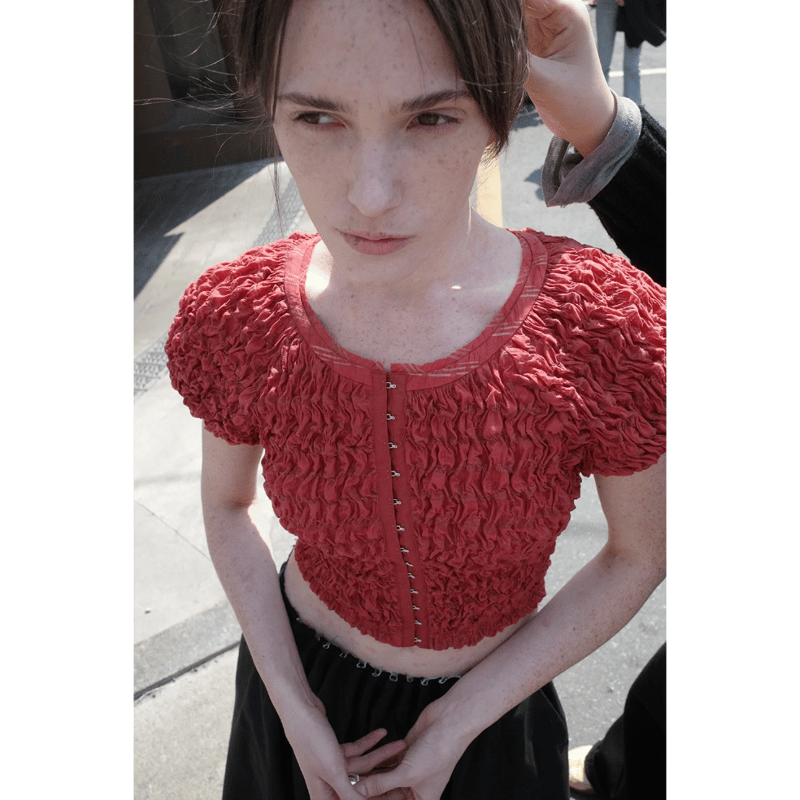 CLANE SHEER PUFF TOPS CLANE クラネ SHEER PUFF TOPS シアーパフ