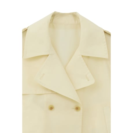 CLANE クラネ “SHEER SHORT TRENCH JACKET” シアーショートトレンチジャケット