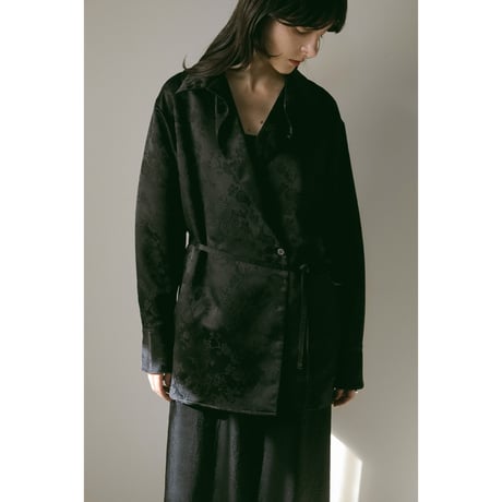 MANOF マノフ “JACQUARD CACHECOEUR SHIRT” ジャガードカシュクールシャツ