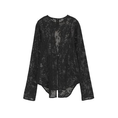 CLANE クラネ “BACK DESIGN FLOWER LACE TOPS” バックデザインフラワーレーストップス