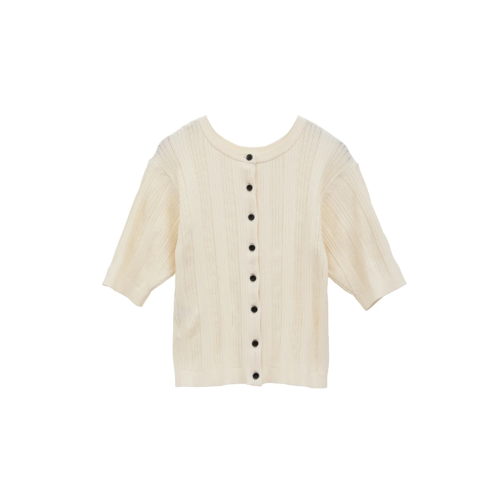 【週末セール】CLANE ダブルフェイスリブニットカーディガン CLANE クラネ “W FACE RIB KNIT CARDIGAN” ダブルフェイスニット