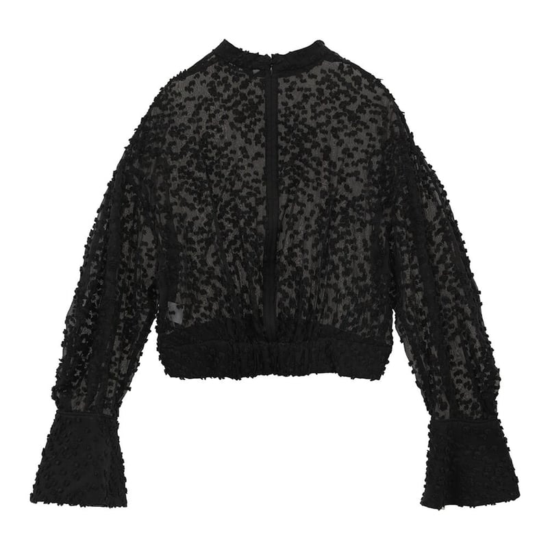 CLANE クラネ “SNOW DOT JACQUARD TOPS” スノードットジャガードト...