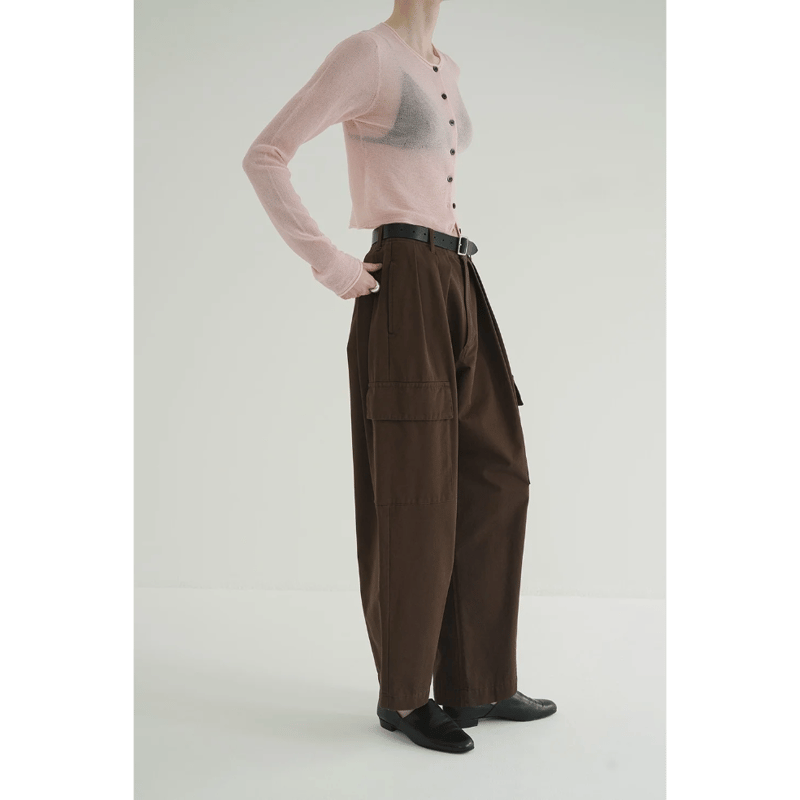 CLANE クラネ “WIDE TUCK WORK PANTS” ワイドタックワークパンツ