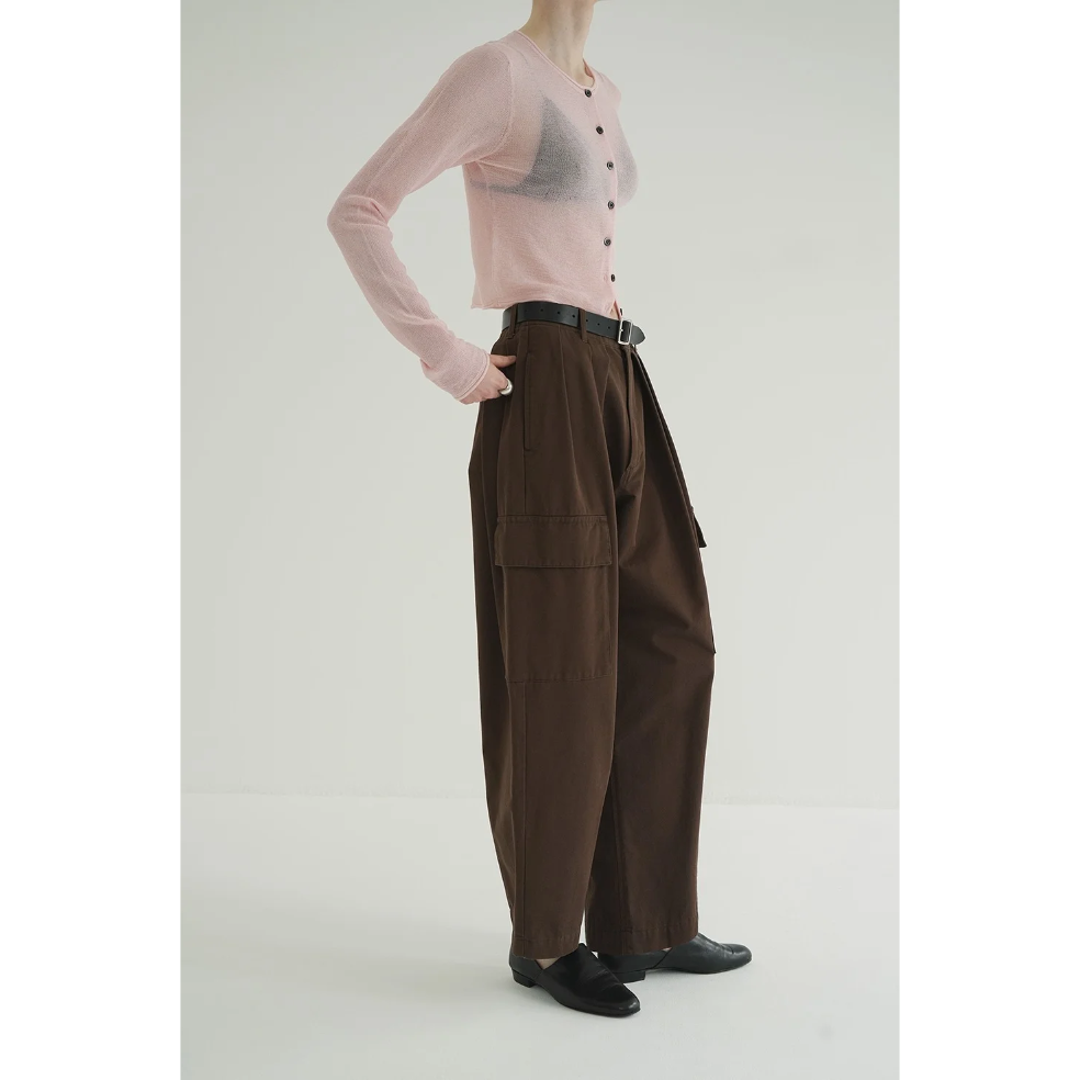 CLANE クラネ “WIDE TUCK WORK PANTS” ワイドタックワークパンツ