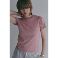 MANOF マノフ “BASIC TULLE T-SHIRT” ベーシックチュールTシャツ