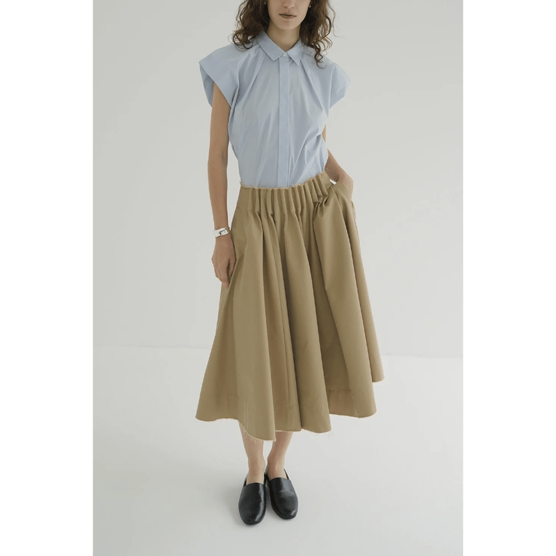 CLANE クラネ “NUANCE SHOULDER OVER SHIRTS” ニュアンスショ 